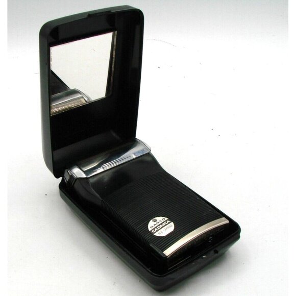 NEW Vintage Sanyo Cadnica SV-3800 Electric Shaver Rechargeable Black Case Works - Picture 2 of 13